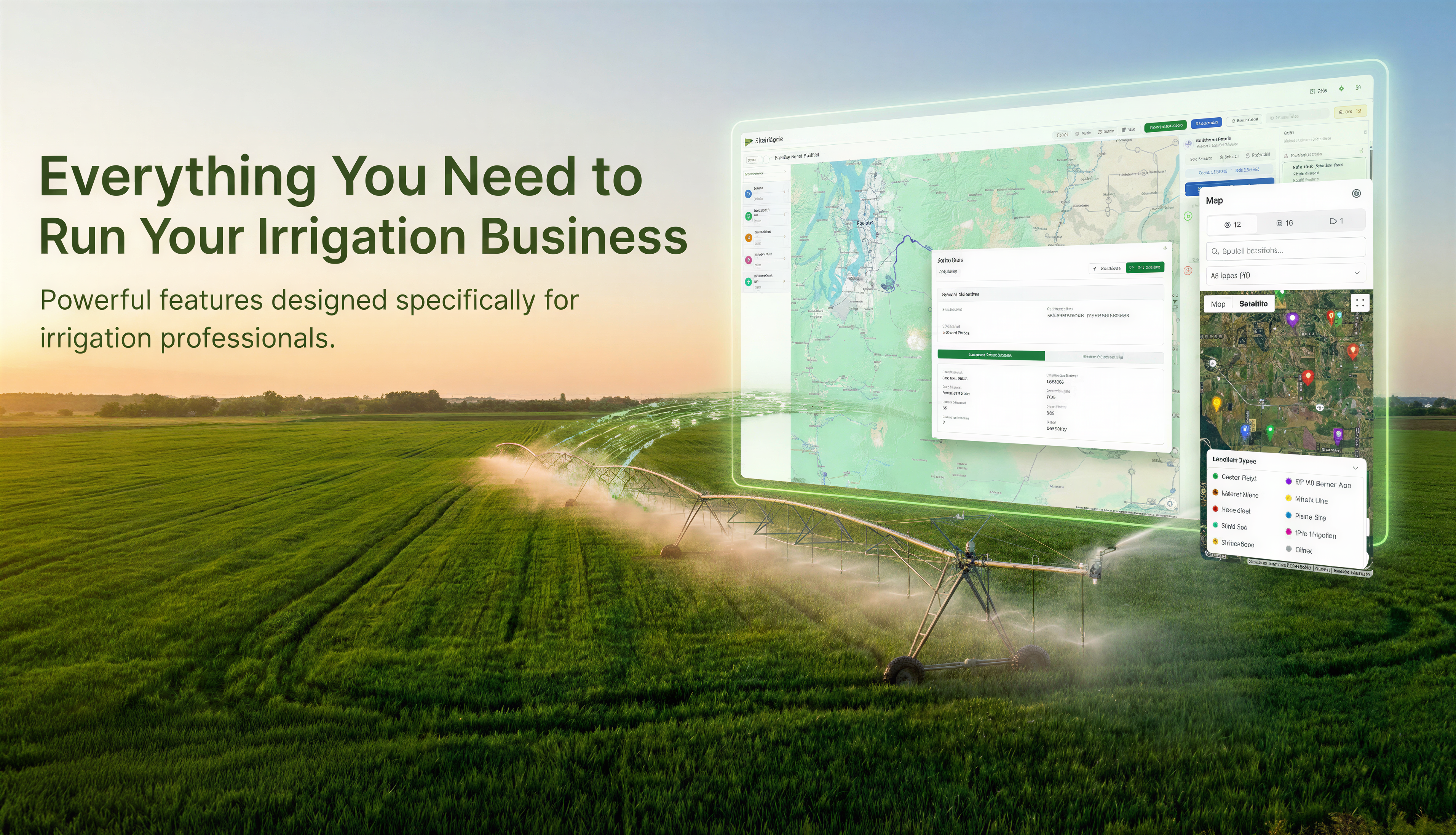 Field Optic — Built for Agriculture Irrigation Dealers. Welcome to Field Optic, the all-in-one platform for Ag Irrigation Dealers.